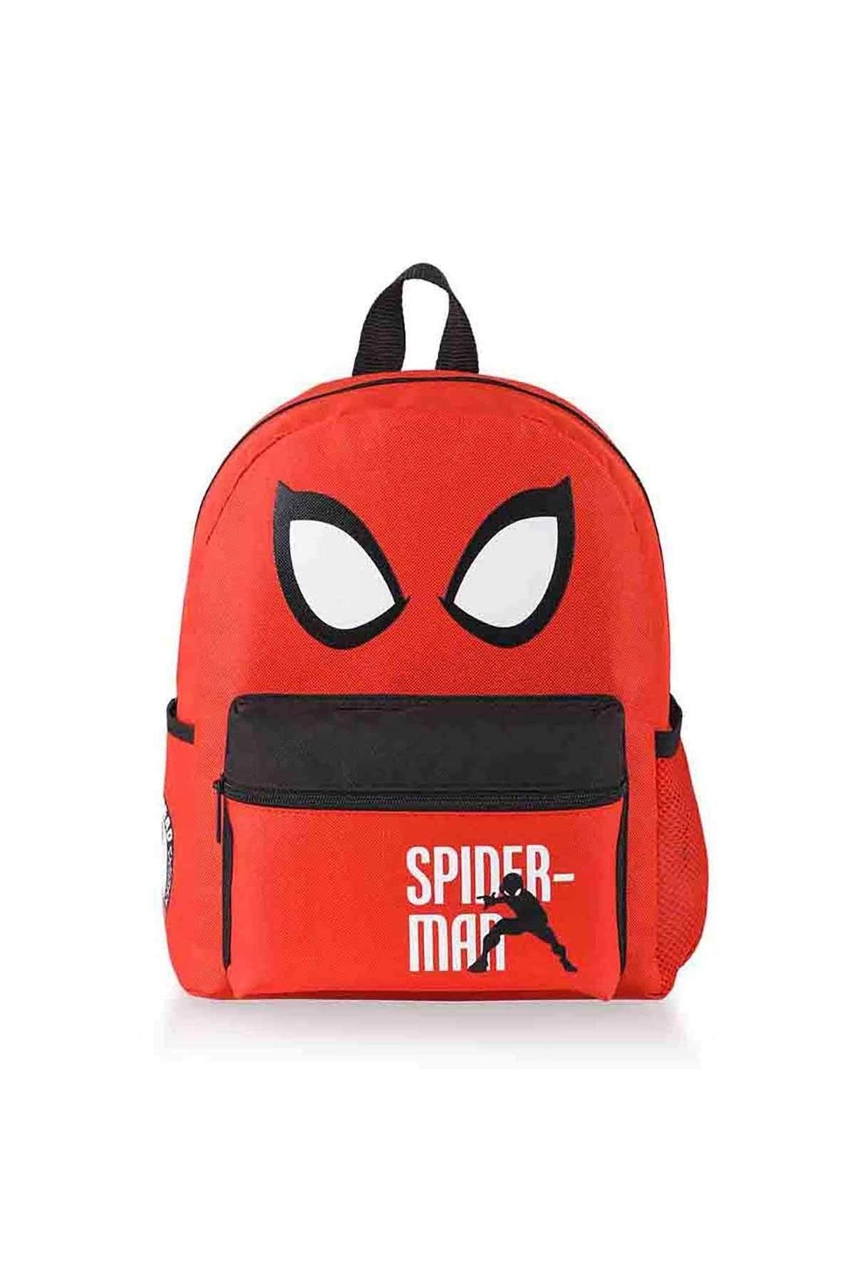 Genel Markalar Frocx Spiderman Anaokulu Çantası Loop Head Anaokulu Sırt Çantası