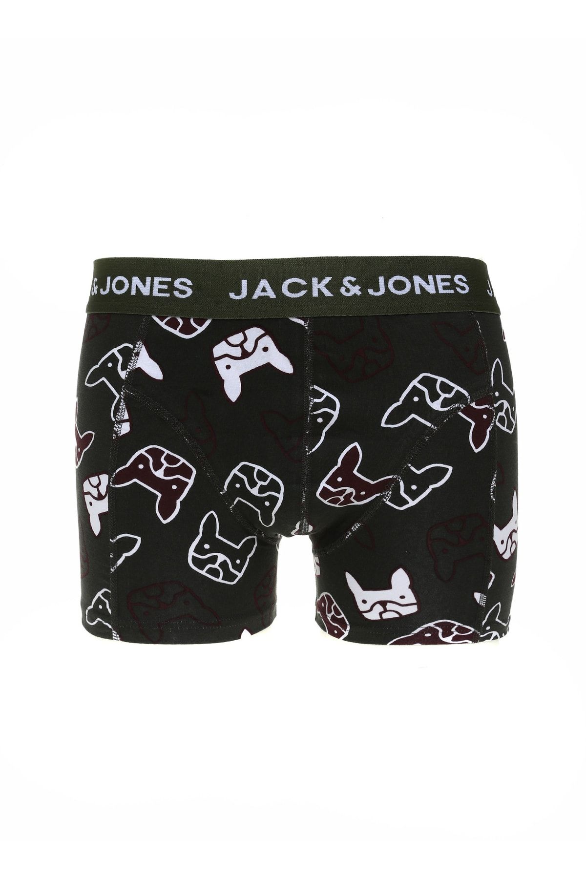 Jack & Jones Yeşil Erkek Boxer 12225104_jachugo Dog Trunk Try