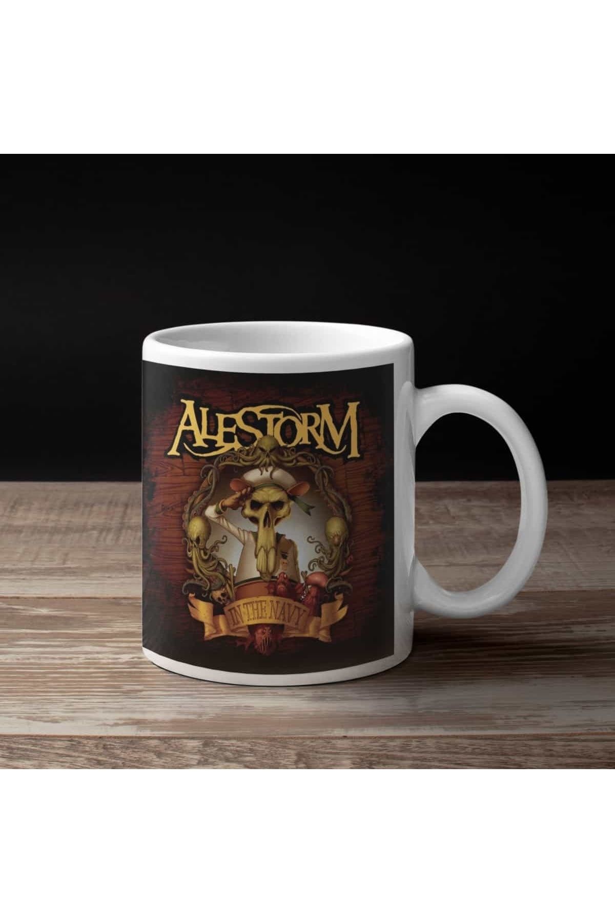 Mugs Heaven Alestorm Kahve Kupası, Alestorm In The Navy Baskılı Kupa