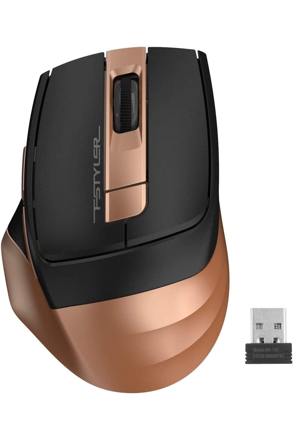 Genel Markalar Fg35 Optık Mouse Nano Usb Bronz 2000 Dpı Kablosuz (siyah)