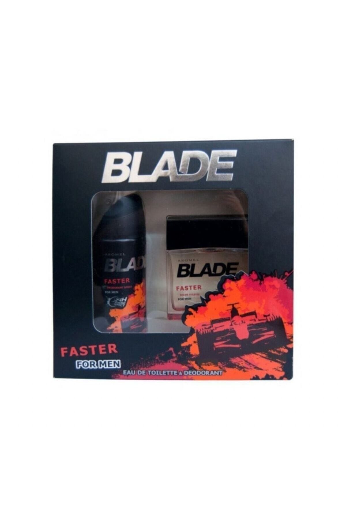 Blade Faster Edt 100 ml+ 150 ml Deodorant Erkek Parfüm Seti 8690586015639