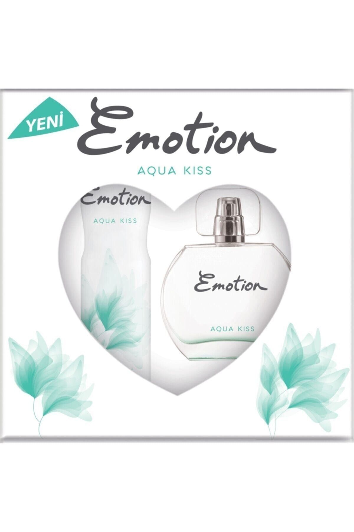 Emotion Aqua Kiss Parfüm Set 50 Ml Parfüm & 150 Ml Deodorant