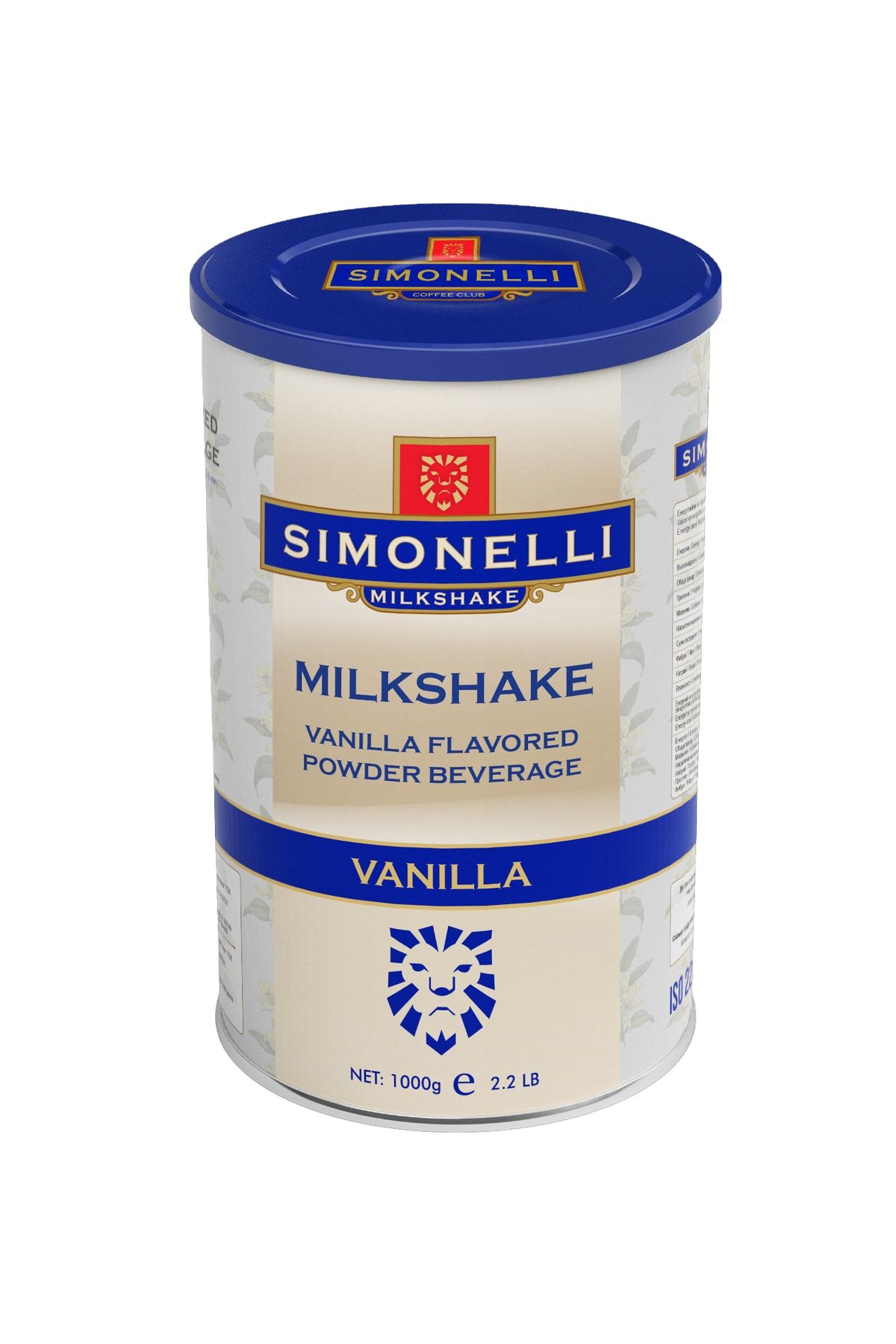 Simonelli Milkshake| Vanilyalı |1000 gr |
