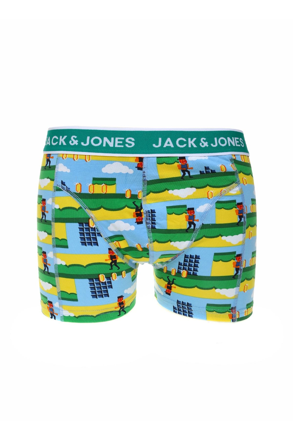 Jack & Jones Koyu Yeşil Erkek Boxer 12225091_jacgame Trunk Try