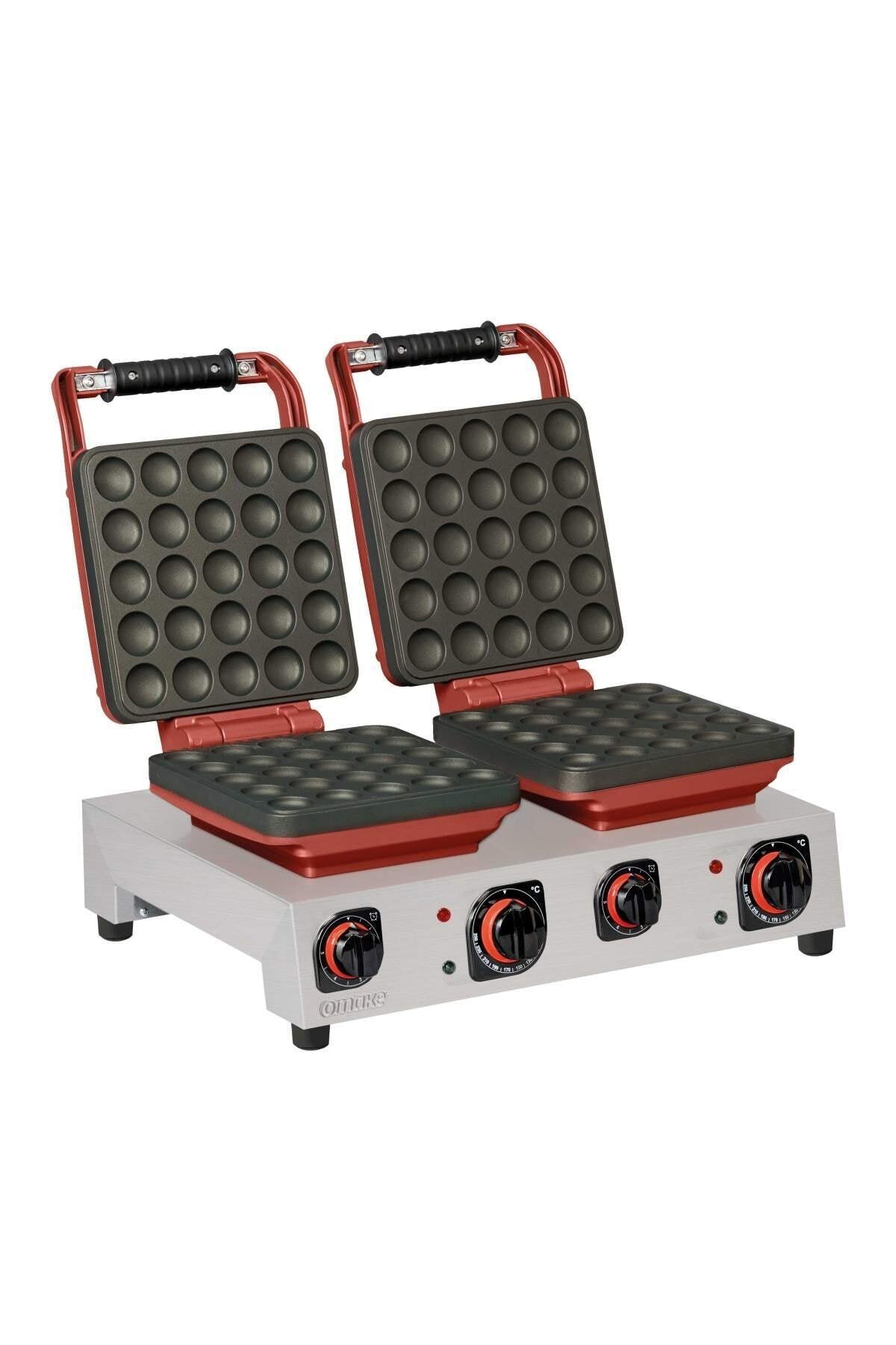 Waffle Makinesi - Wafle Balls - Zamanlayıcılı - Çiftli