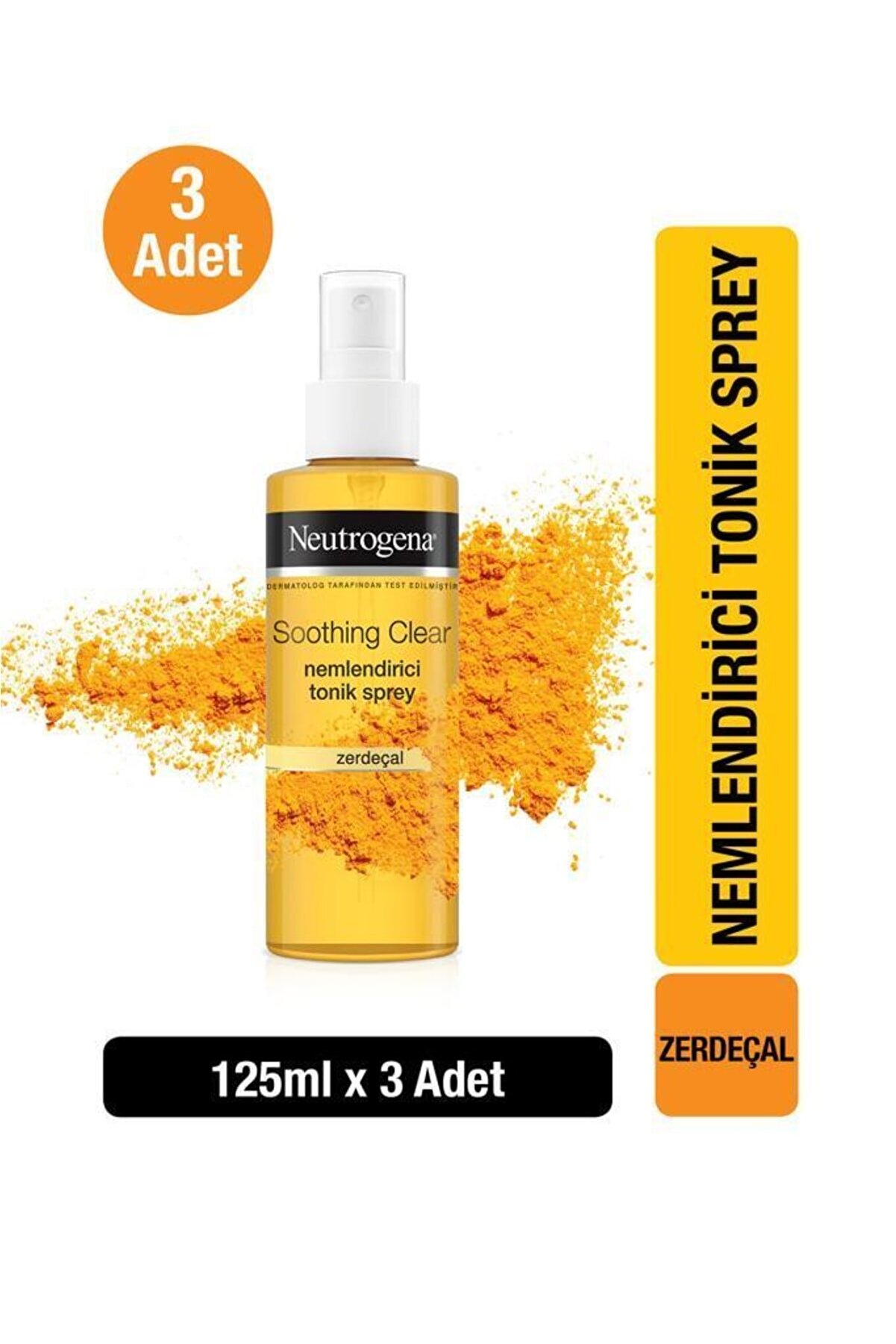 Neutrogena Soothing Clear Tonik 125 ml X 3 Adet