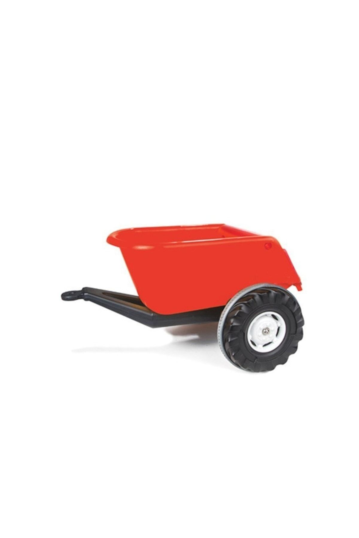 PİLSAN Süper Çocuk Oyuncak Araba Kamyoın Iş Makinesi Traktör Römork-kırmızı