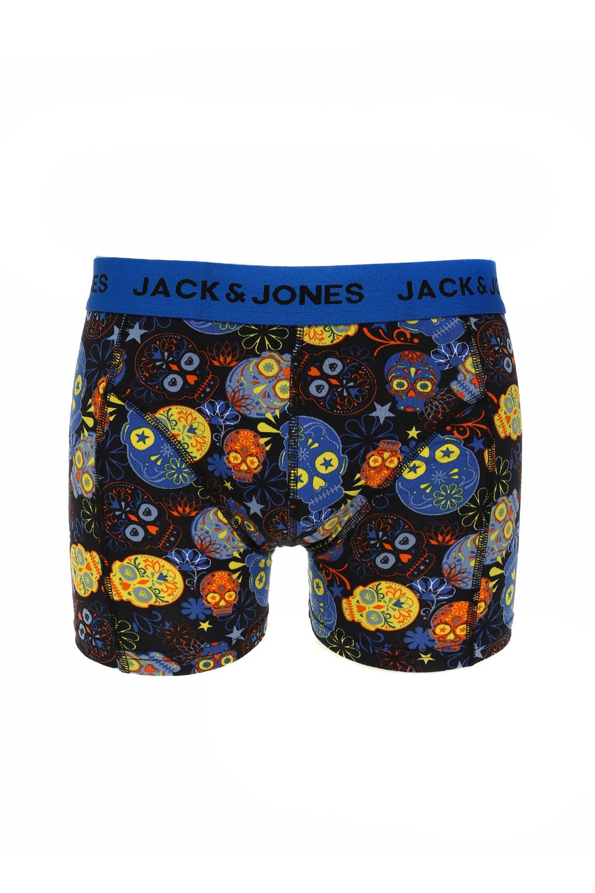 Jack & Jones Sarı Erkek Boxer 12225098_jacspace Skulls Trunk Try