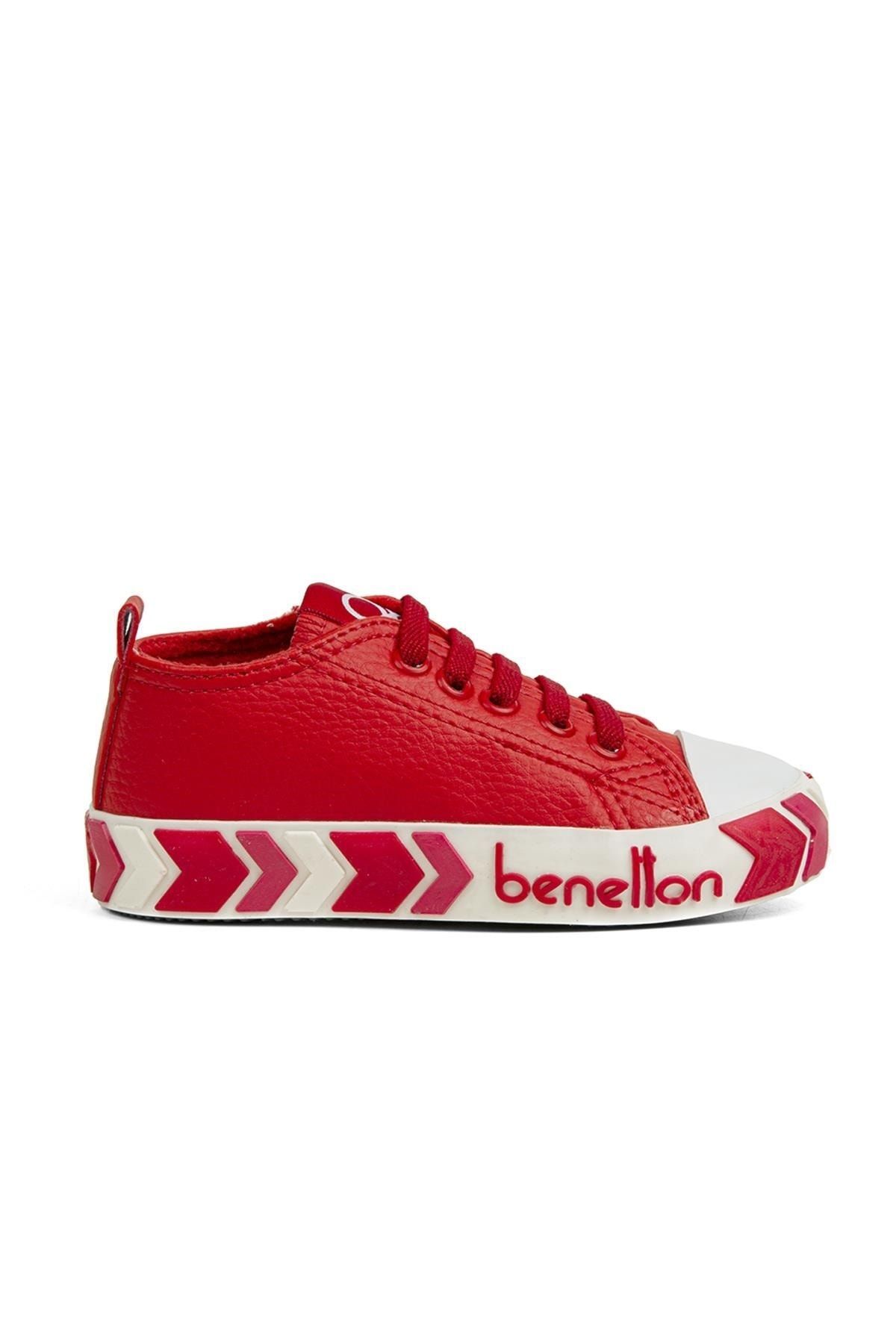 Benetton ® | Bn-30785 - 3394 Kirmizi - Çocuk Spor Ayakkabı