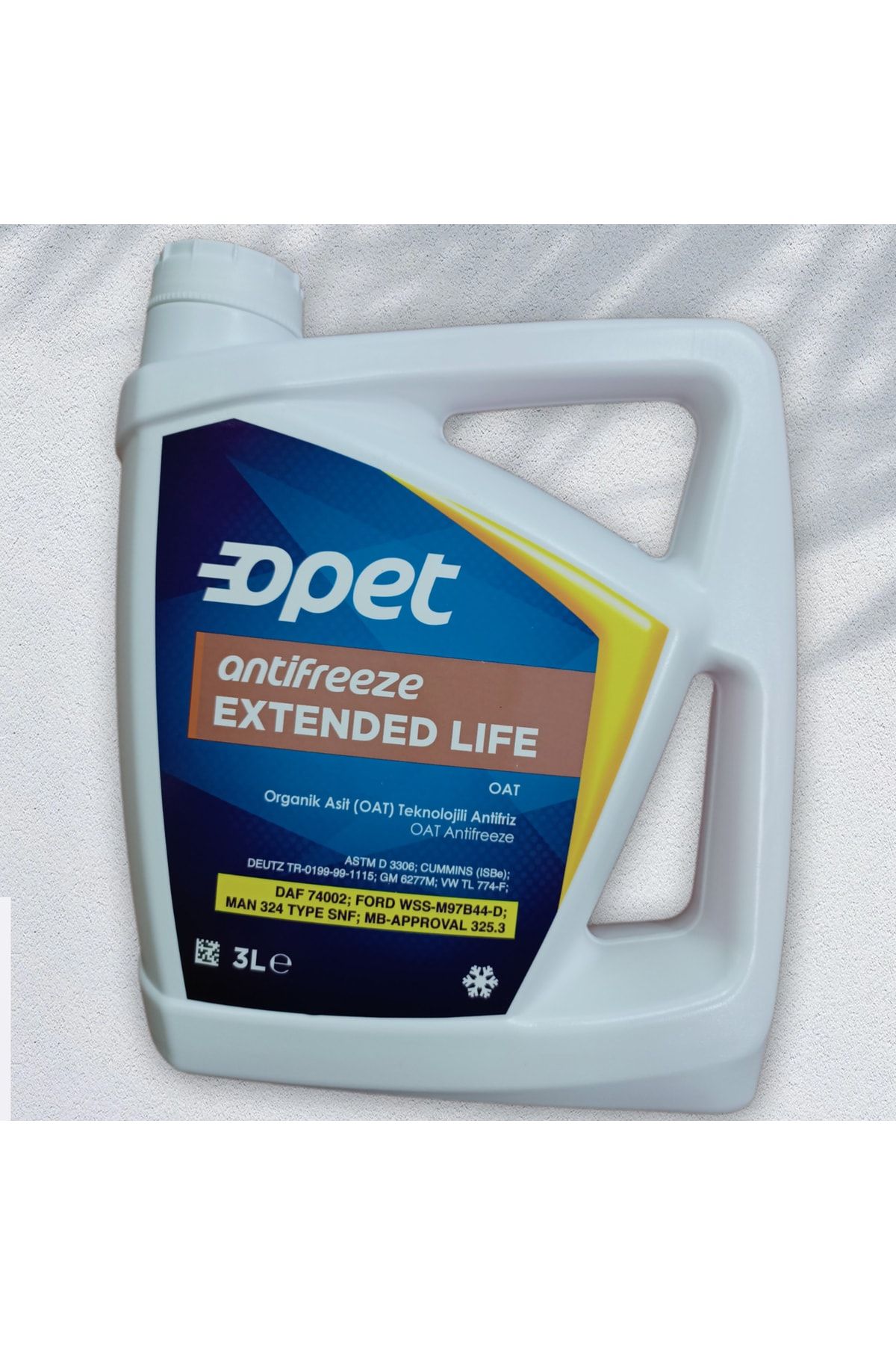 Opet Antifreeze Extended Life 3 Lt