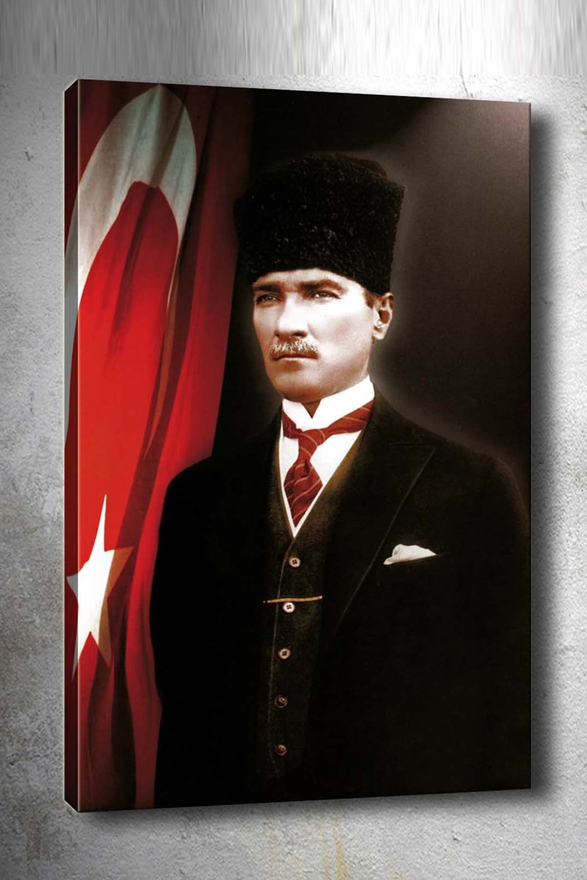 Idora Mustafa Kemal Atatürk Kanvas Tablo