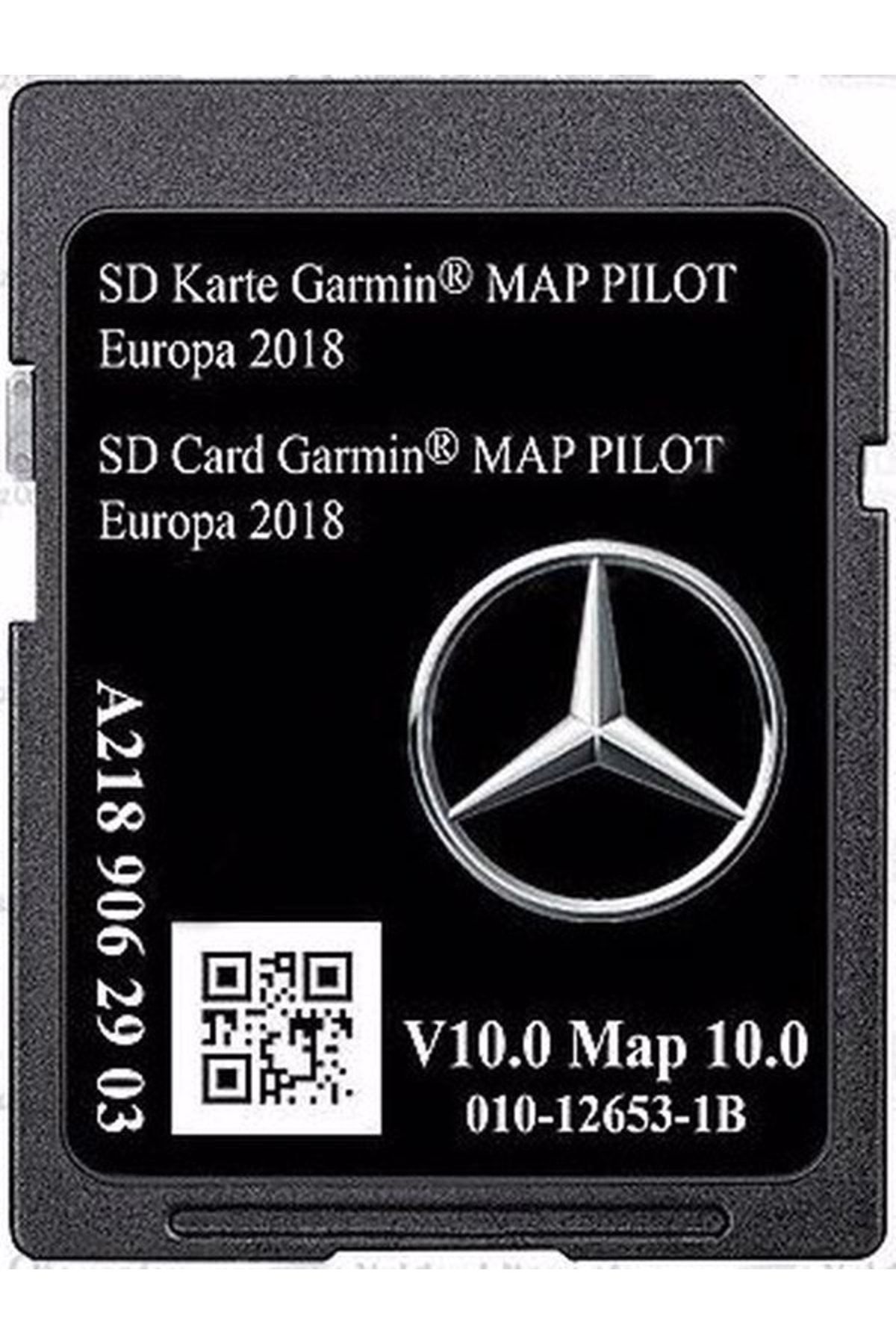 Mercedes -benz Garmin Map Pilot Sd Card Türkiye Ve Avrupa Haritası 2018 (a2189062903)