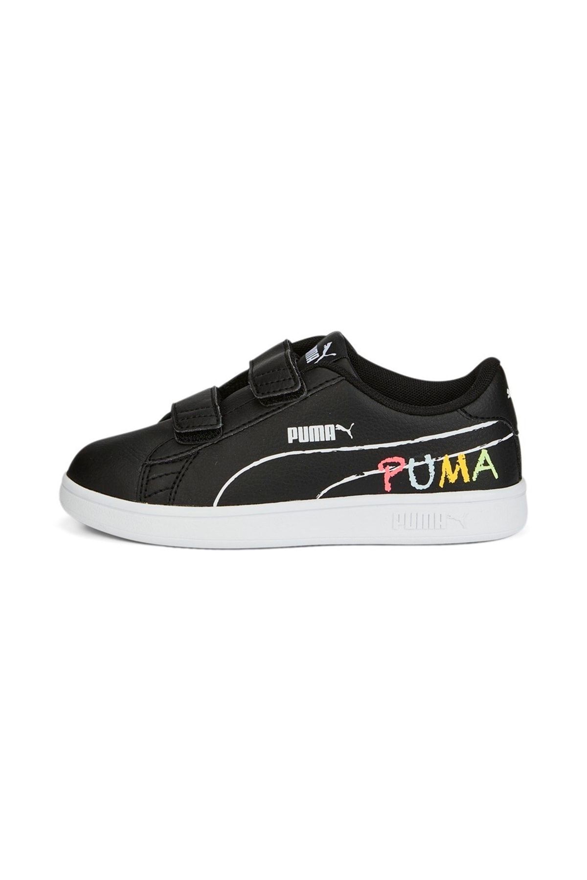 Puma Smash V2 Home School Siyah Unisex Çocuk Sneaker