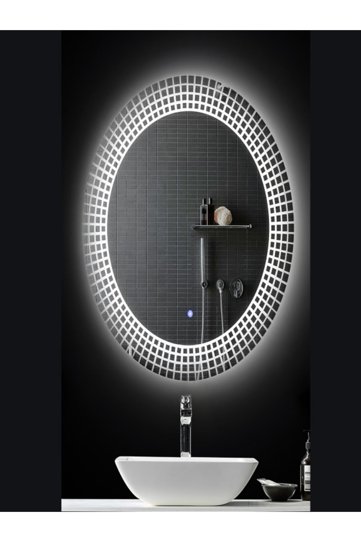 Tekoplus Tk614 Led Işıklı Banyo Aynası 70x70 cm Tk614