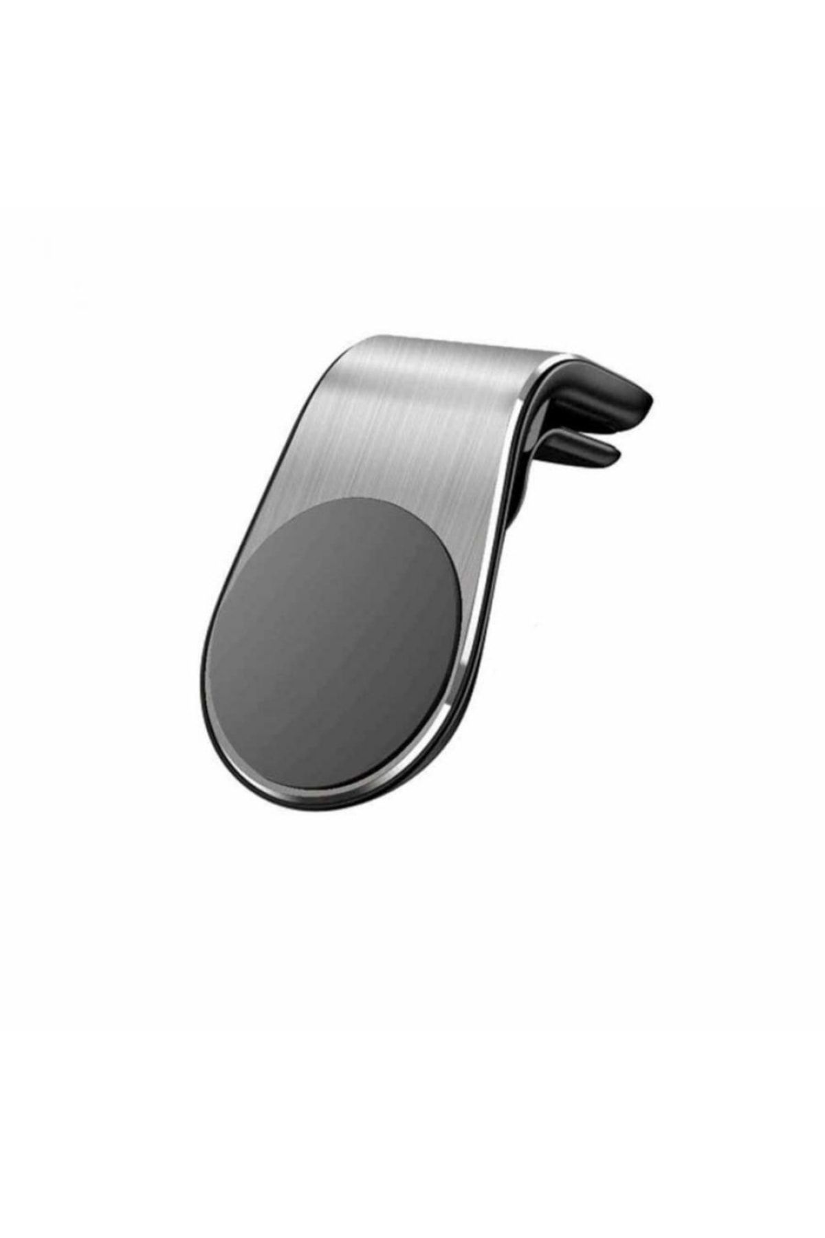 Ecoform Oto Araç Içi Manyetik Mıknatıslı Mandallı Klima Telefon Tutucu Gümüş