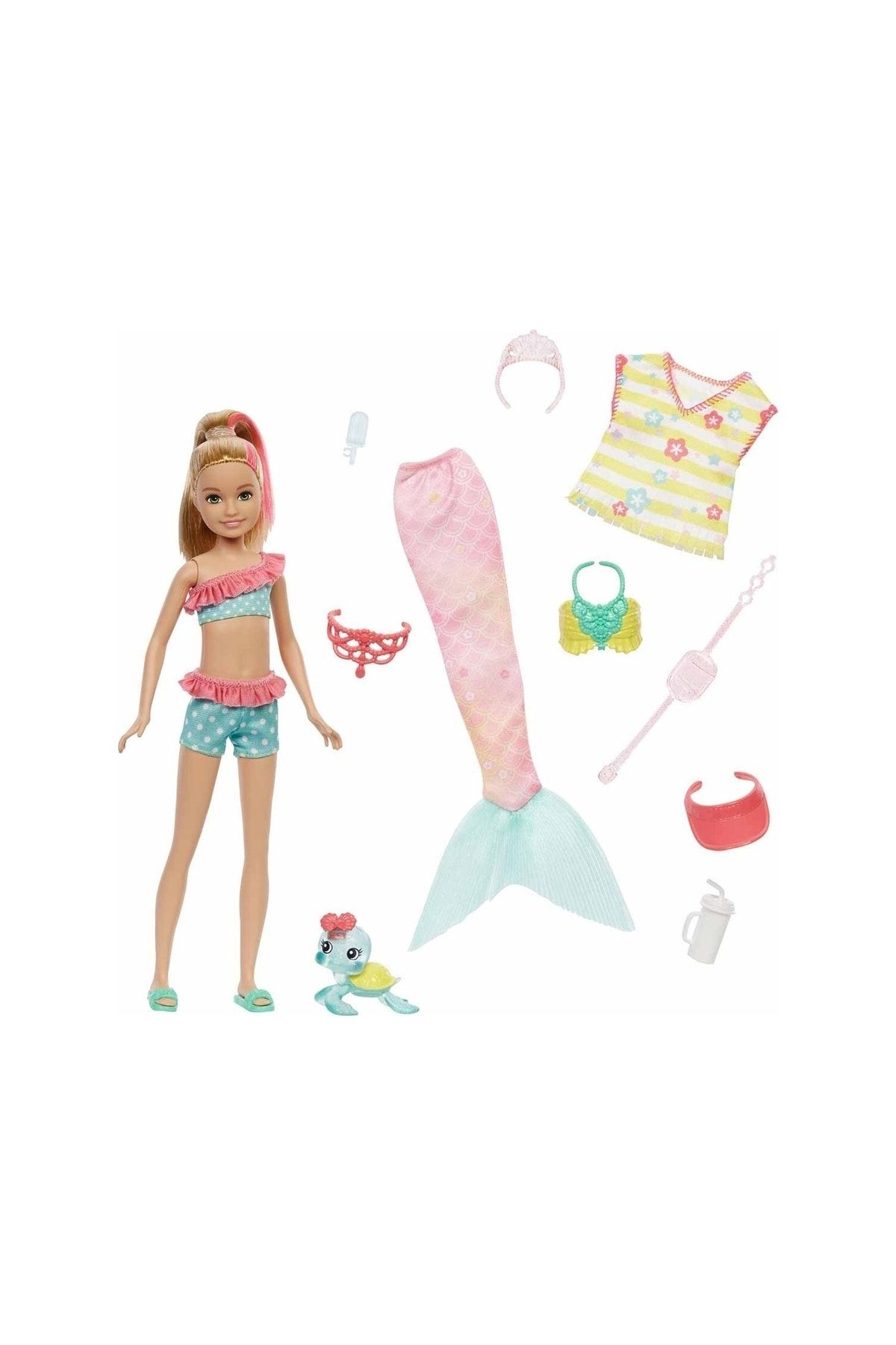 Barbie Mermaid Power Bebekleri Kıyafetleri Ve Aksesuarları Serisi Hhg54