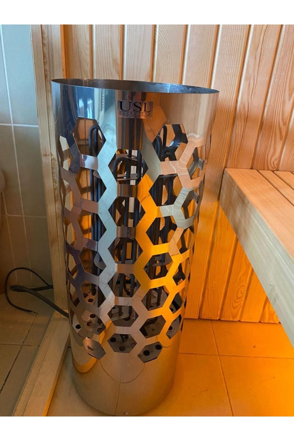 USL Yuvarlak Tasarım Sauna Sobası 6,0 Kw