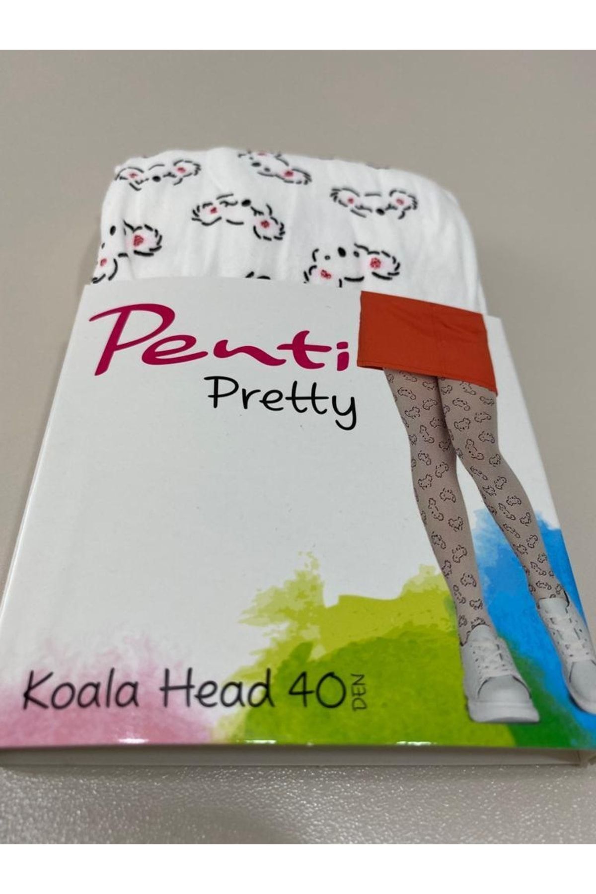 Penti Kız Çocuk Marşmelov Pretty Koala Head Külotlu Çorap