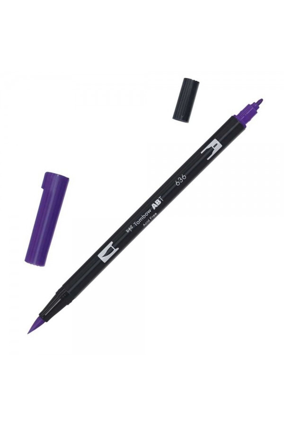 Tombow Ab-t Dual Brush Pen Grafik Kalemi - Imperial Blue
