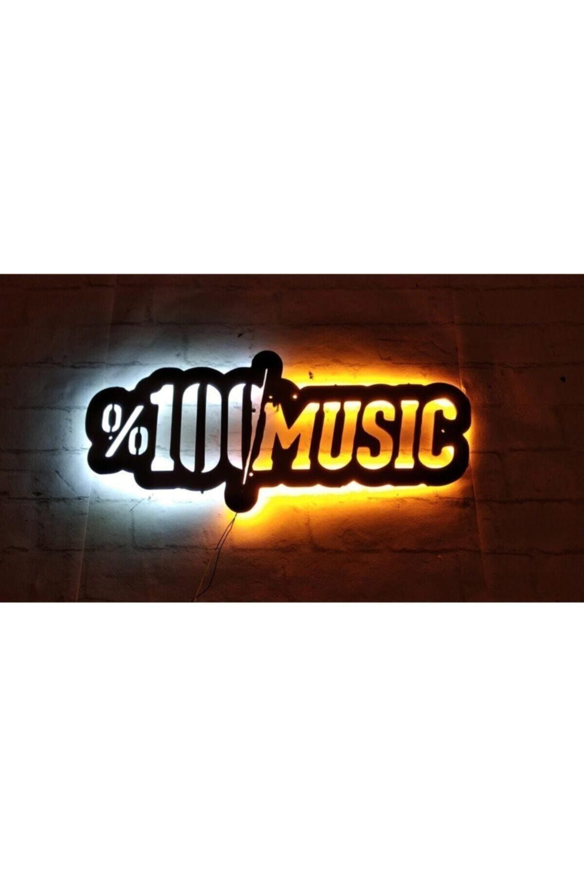 DMC Design %100 Music Led Işıklı Duvar Tablosu