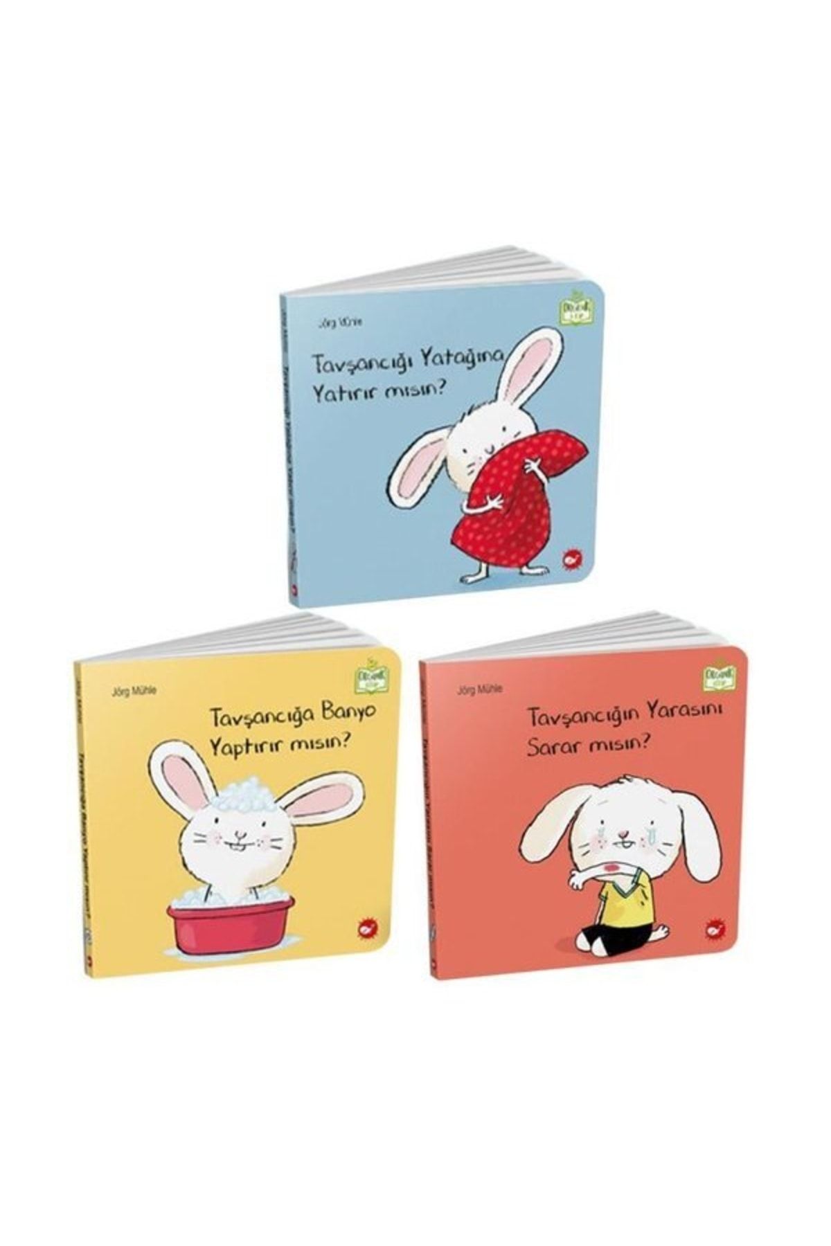 Beyaz Balina Yayınları 0 3 Yaş Resimli Interaktif Çocuk Kitapları Set 1 3 Kitap Takım