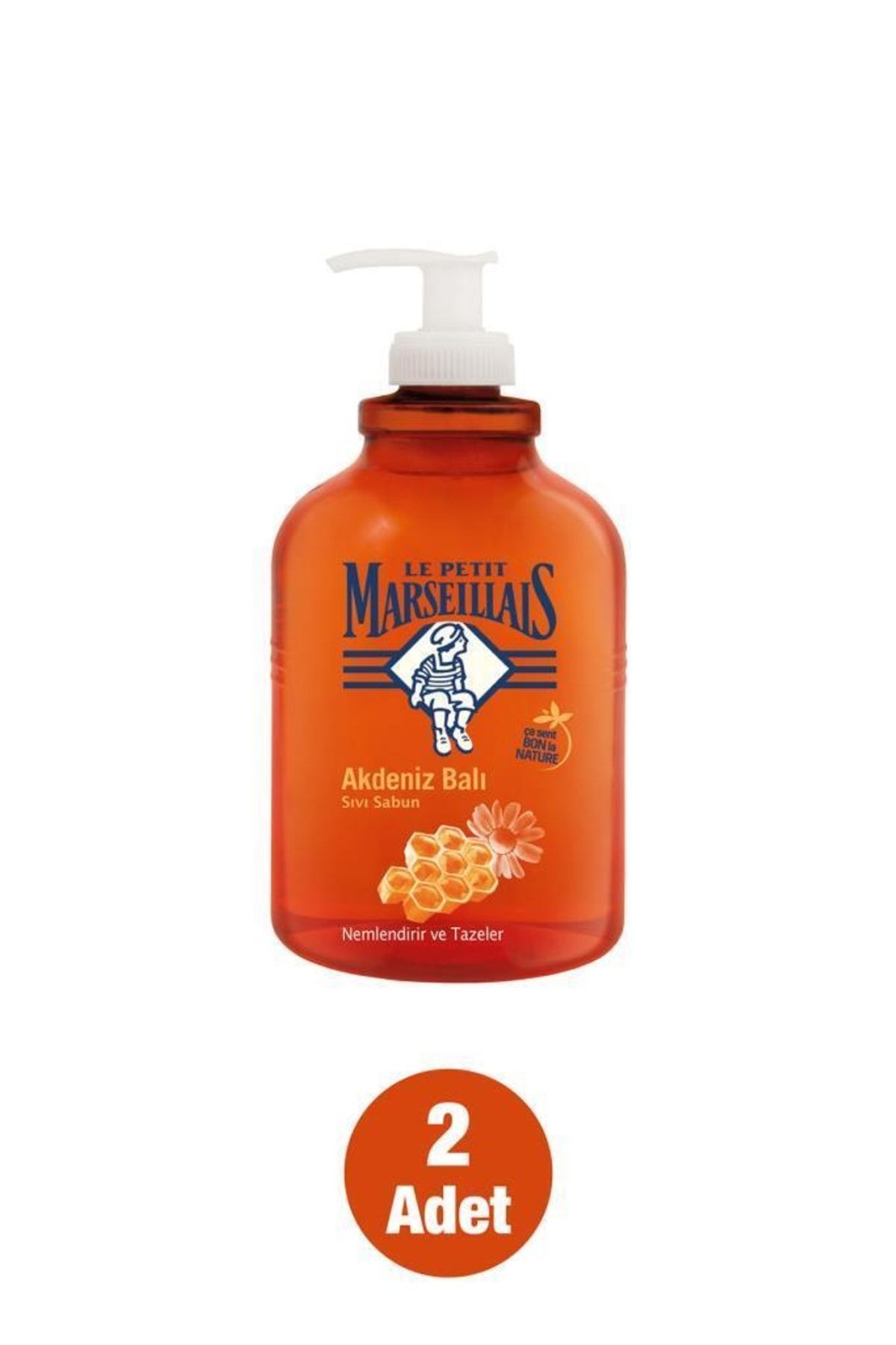 Le Petit Marseillais Sıvı Sabun Akdeniz Balı 500 ml  x 2 Adet