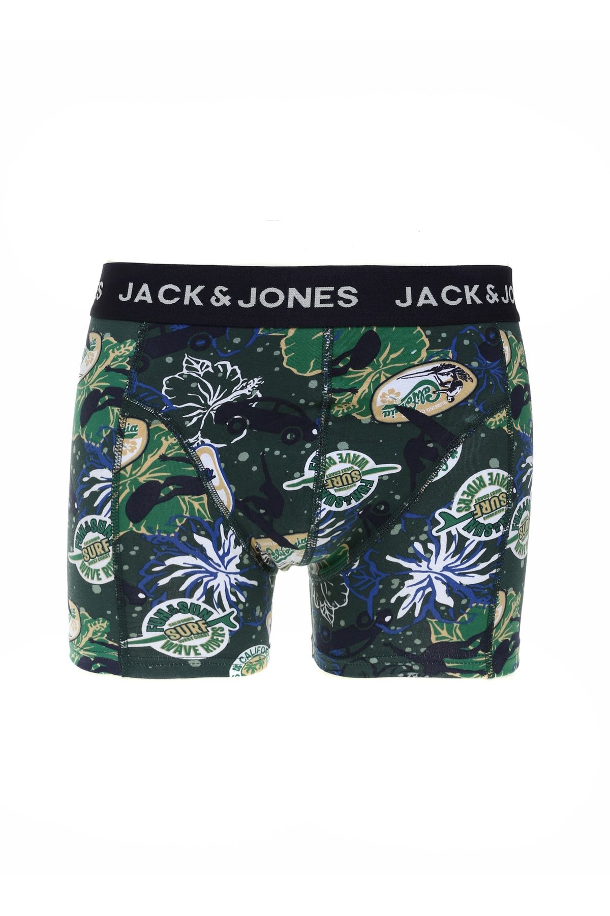 Jack & Jones Koyu Yeşil Erkek Boxer 12225097_jaccar Trunk Try