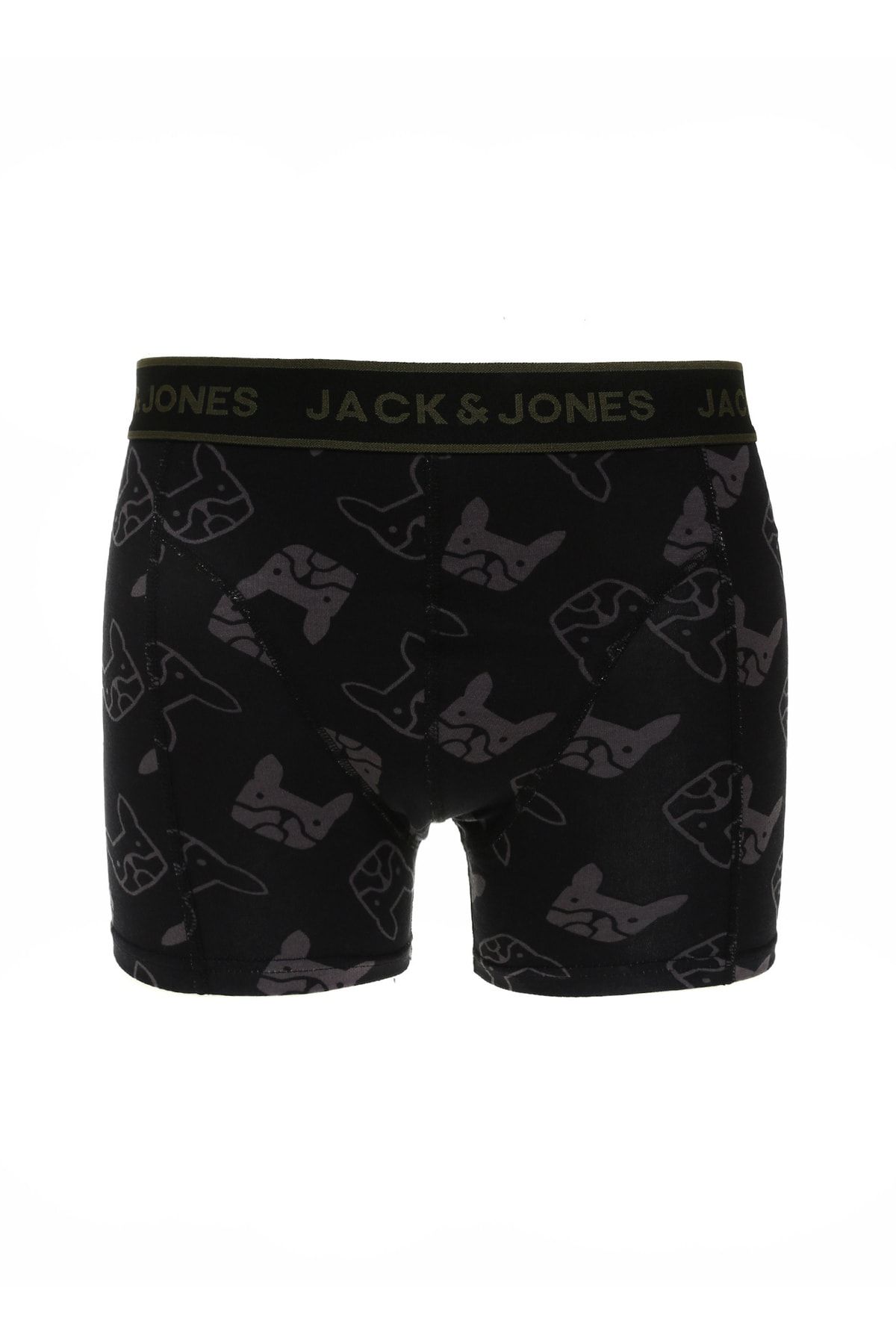 Jack & Jones Koyu Yeşil Erkek Boxer 12225104_jachugo Dog Trunk Try