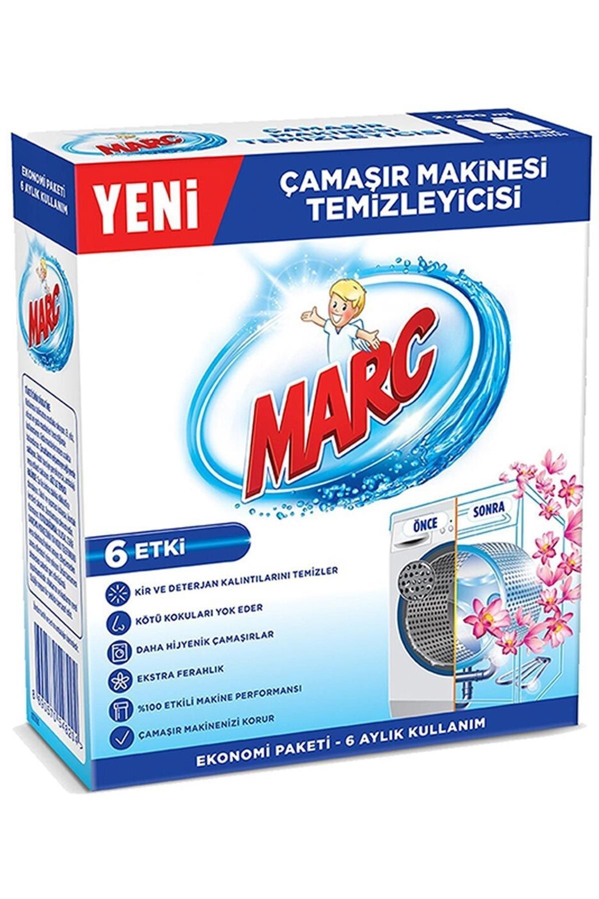 Marc Çamaşır Makinesi Temizleyicisi 2x250 ml