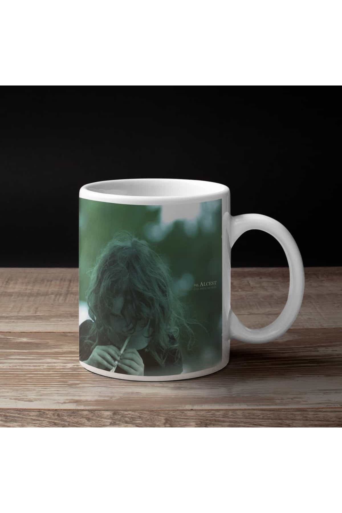 Mugs Heaven Alcest Kahve Kupası, Alcest Souvenirs D’un Autre Monde Baskılı Kupa