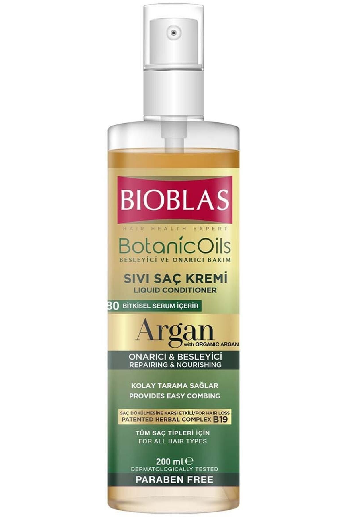 Bioblas Sıvı Saç Kremi Argan 200 Ml
