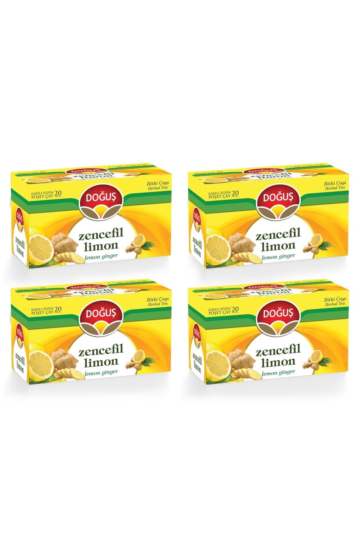 Doğuş Doğuş Zencefil Limon Çayı X 4 Adet