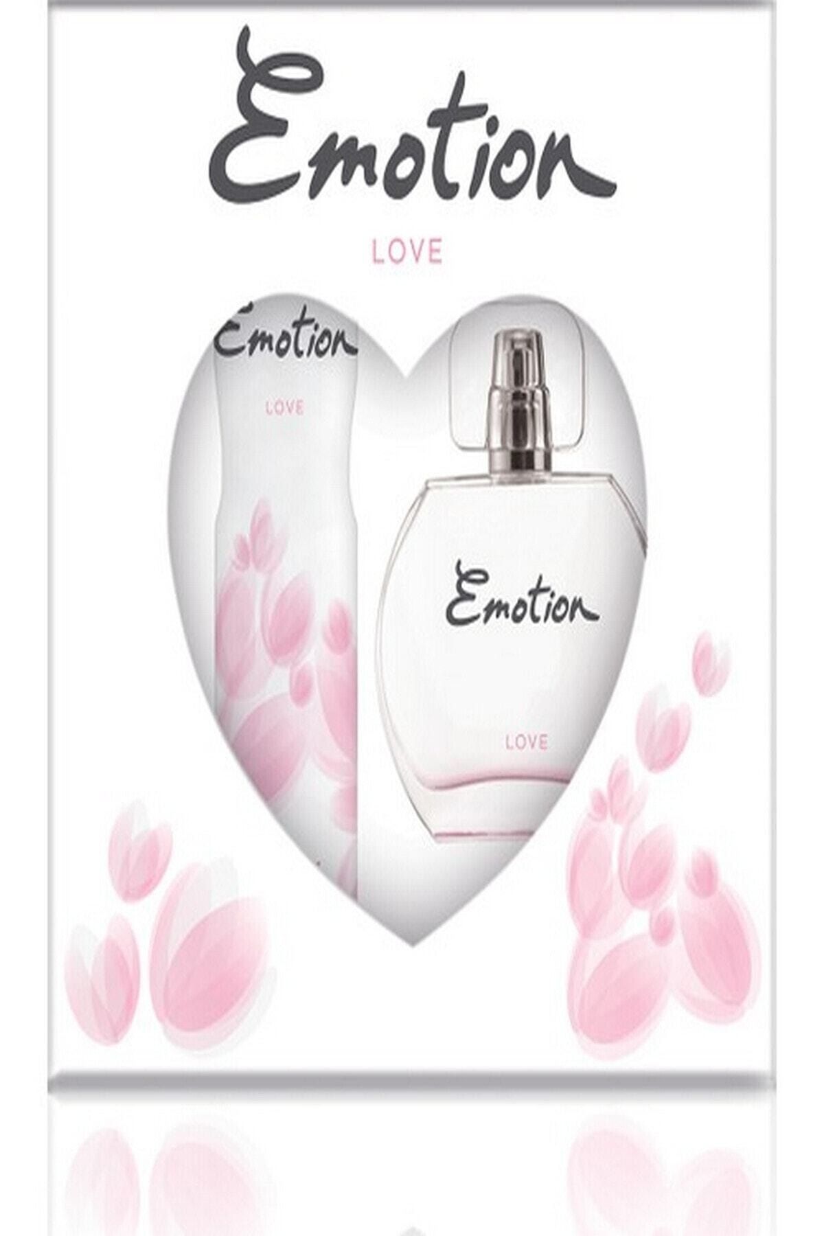 Emotion Love Edt Kadın Parfüm 50 Ml & Deodorant 150 Ml
