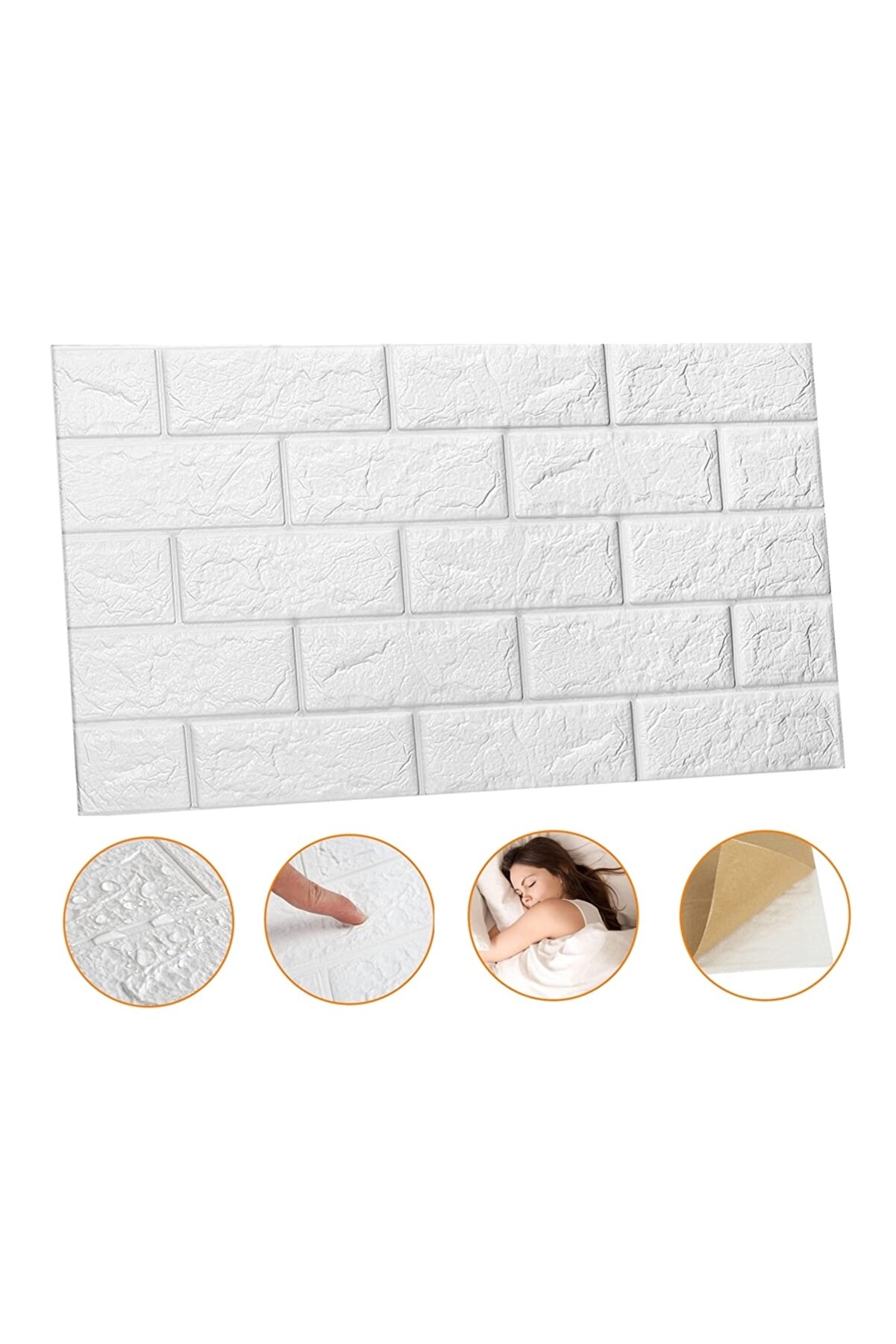 Renkli Duvarlar Kendinden Yapışkanlı Duvar Kağıdı 70x38 Cm 0,26 M2 Renkli Duvarlar Kendinden Yapışkanlı Duvar Kağıdı 70x38 Cm 0,26 M2