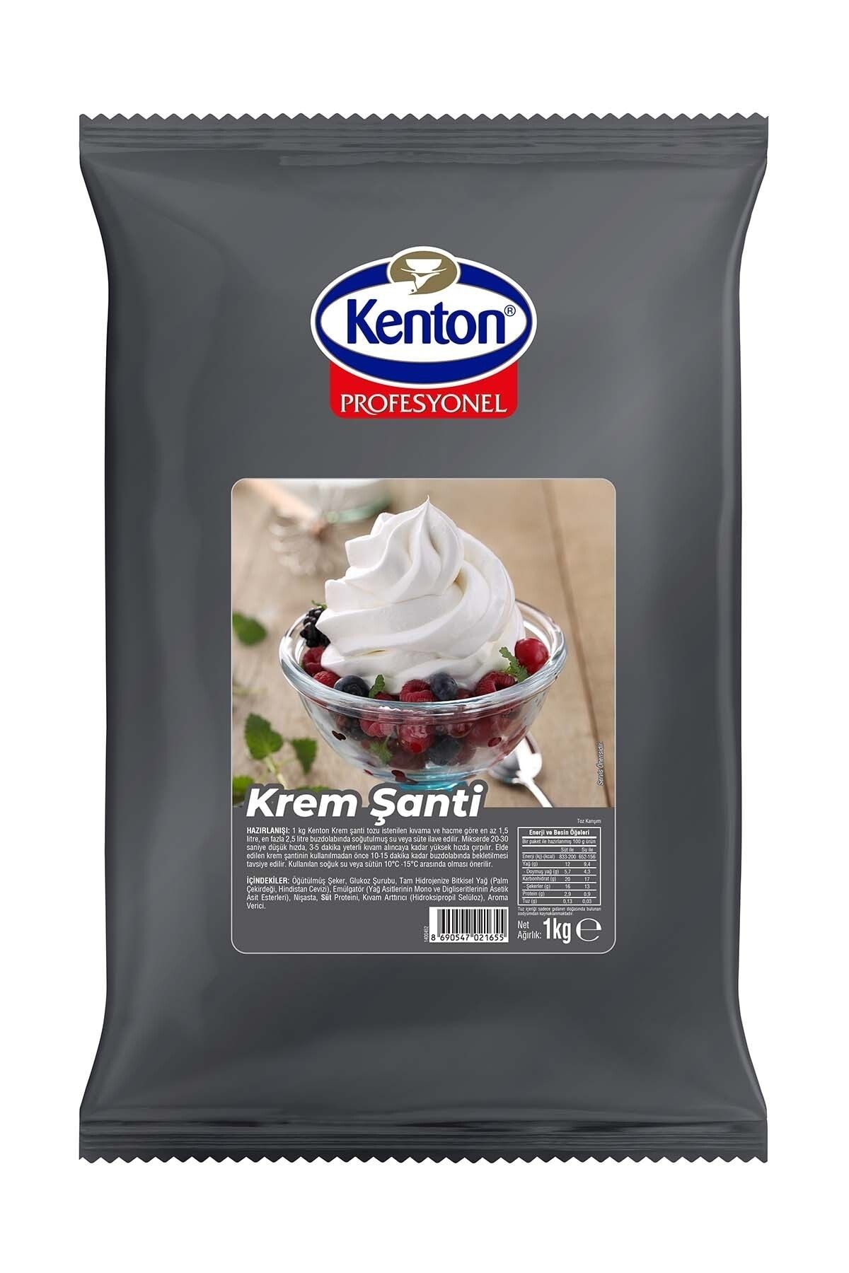 Kenton Profesyonel Krem Şanti Sade 1 Kg