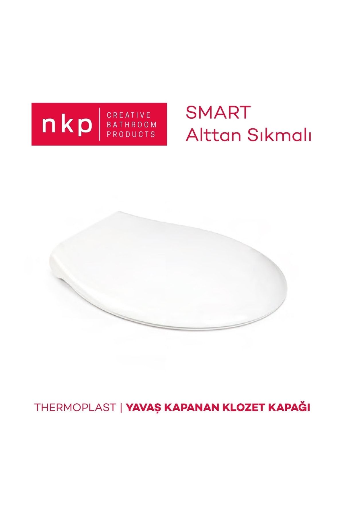 NKP Klozet Kapağı Smart Yavaş Kapanır