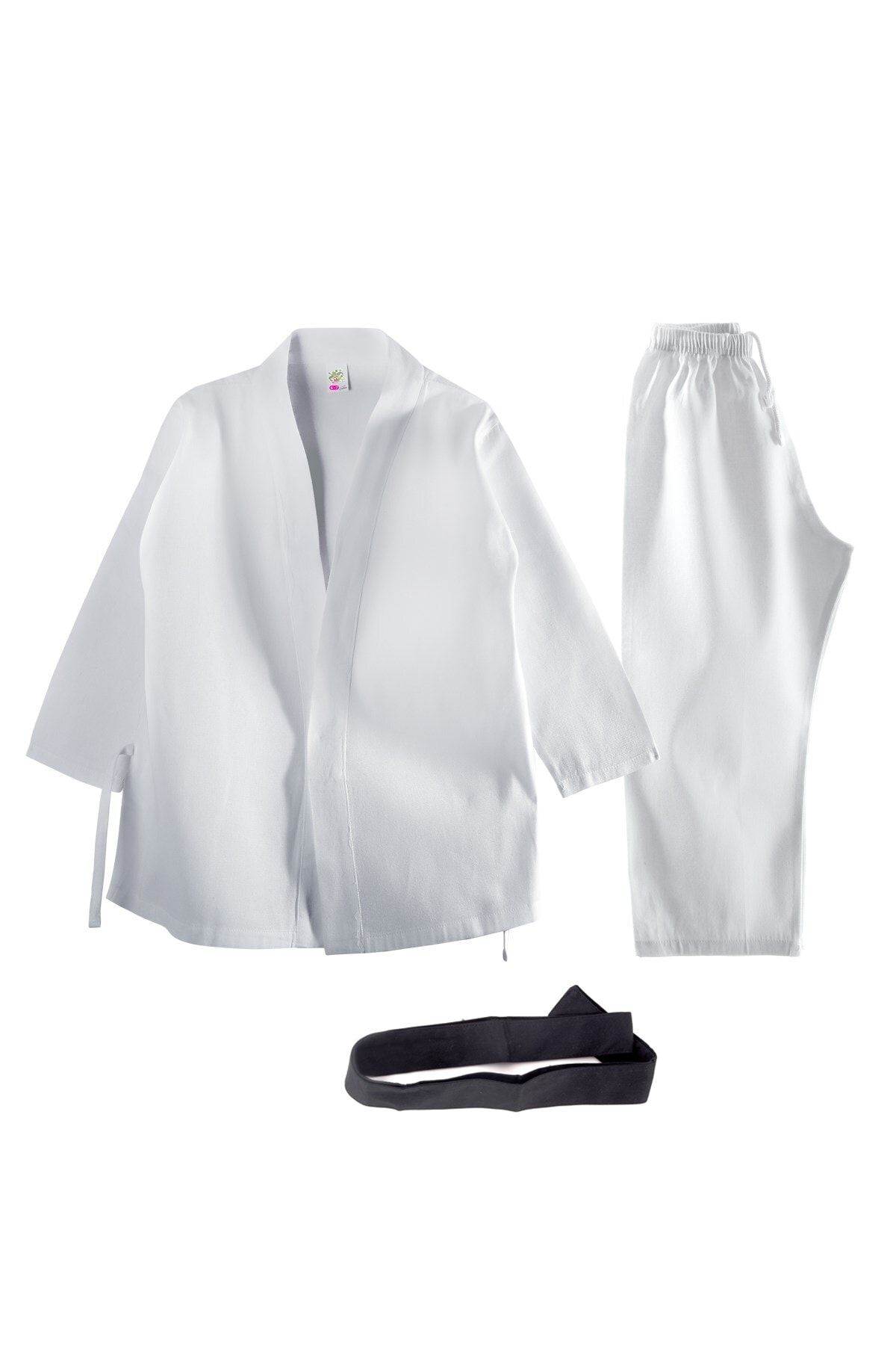 OULABİMİR Beyaz Karate Kostümü Çocuk Kıyafeti