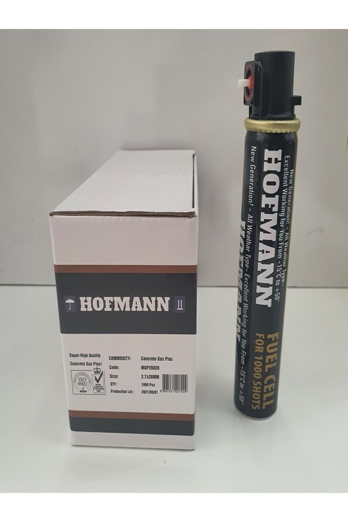 Hofmann Hofman Çivi Gaz 26mm Betona Çakım 1000 Adet/kutu