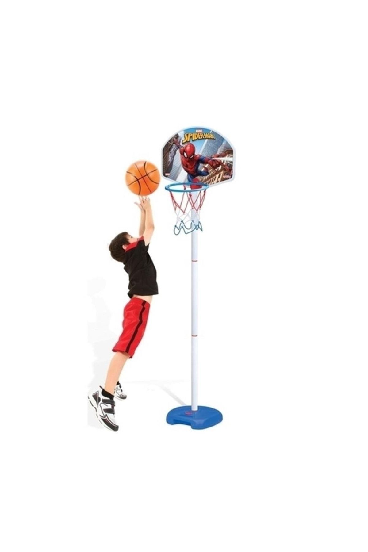 Genel Markalar Dede Spiderman Ayaklı Basketbol Set 03404