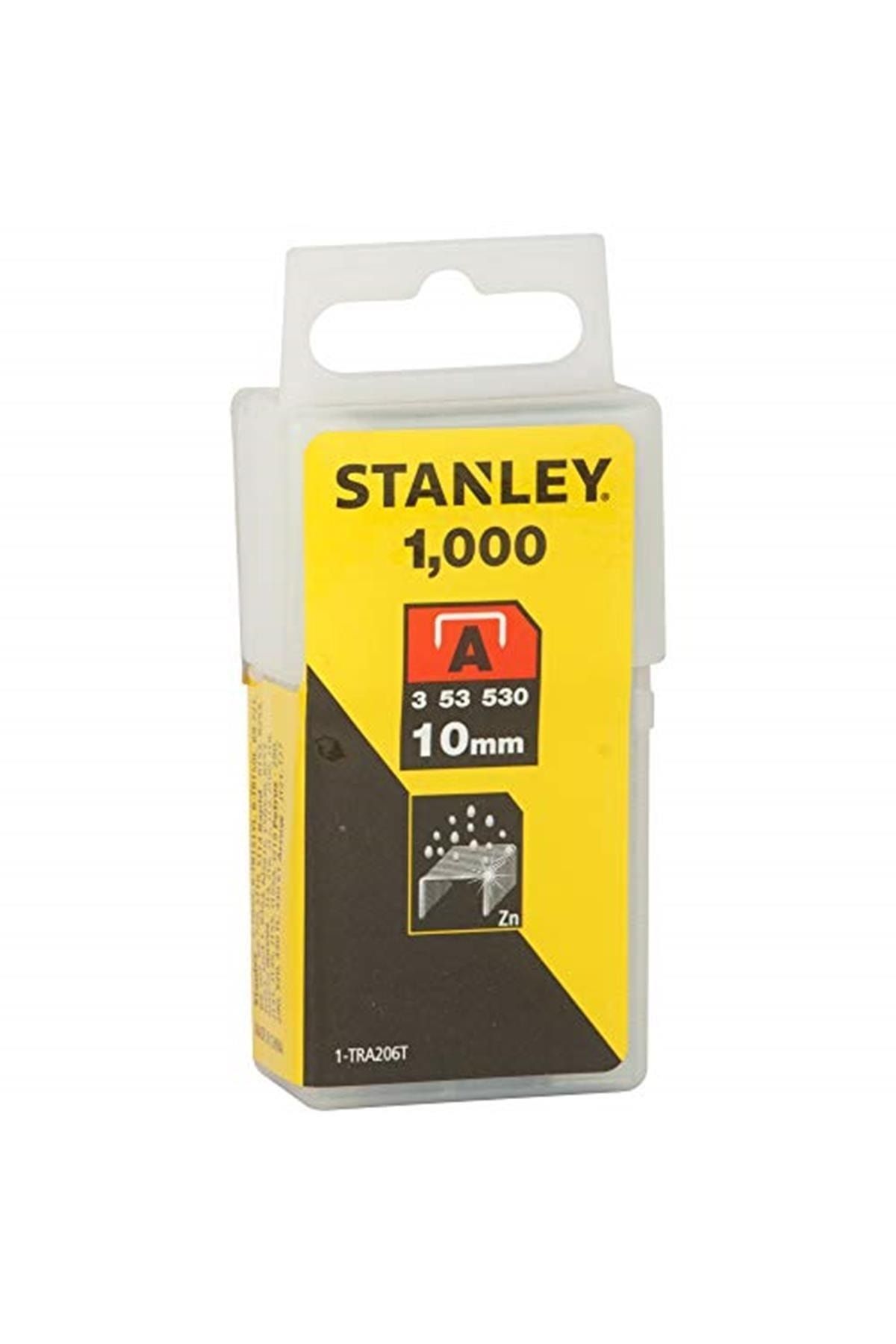Stanley 1-tra206t Zımba Teli, Sarı/siyah, 10mm