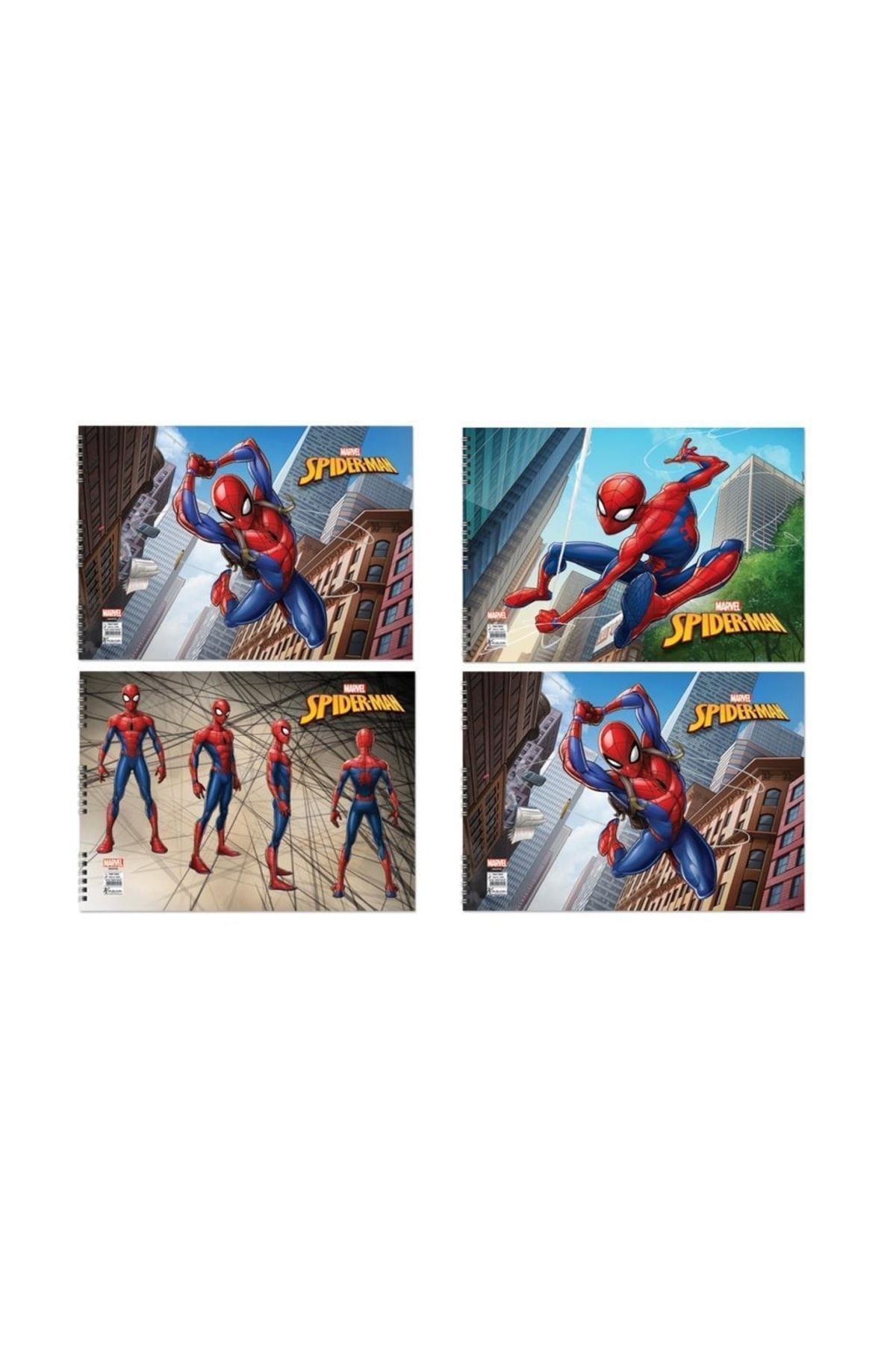 Spiderman 35x50 15 Yaprak Spiralli Resim Defteri (300315-06)
