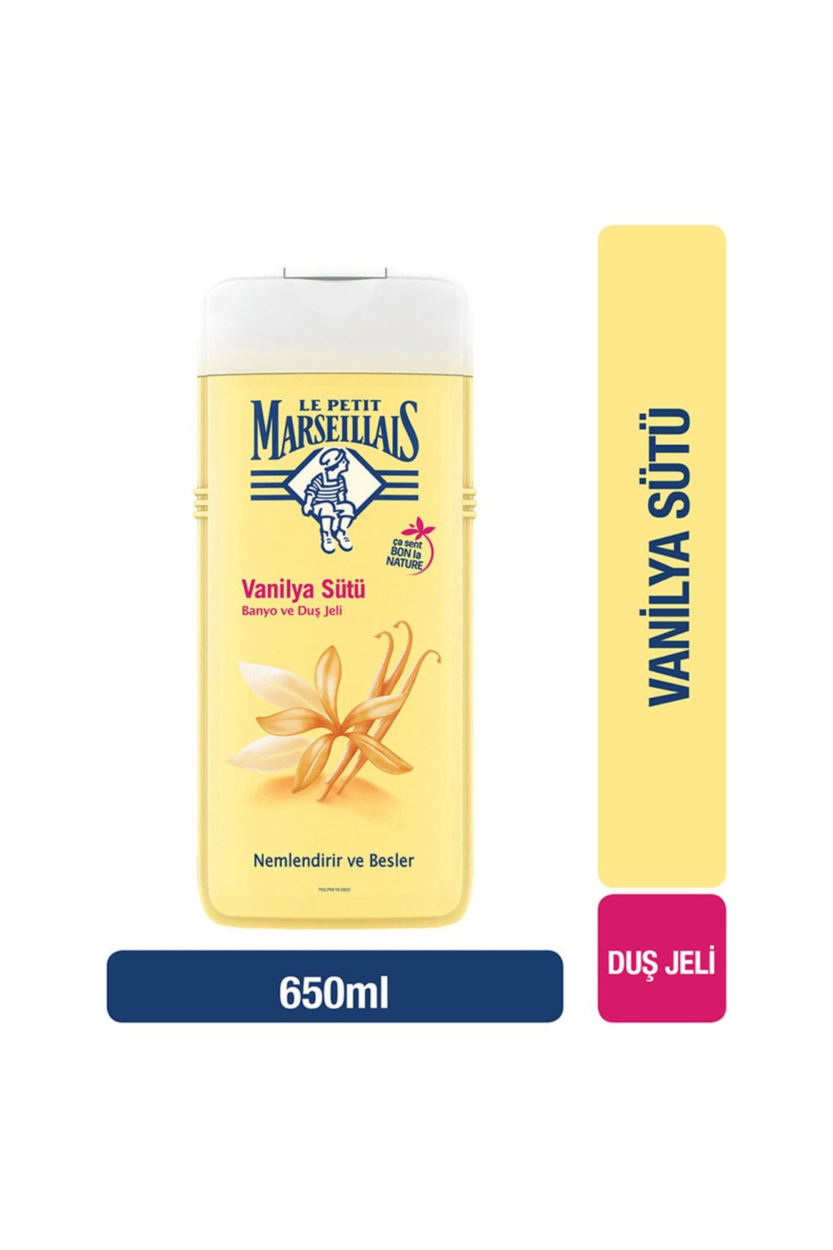 Le Petit Marseillais Vanilya Sütü Duş Jeli 650 Ml X3
