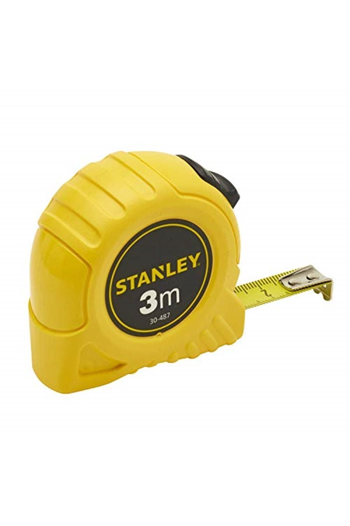 Stanley 1/30/487 Şerit Metre, Sarı/siyah, 1 Adet