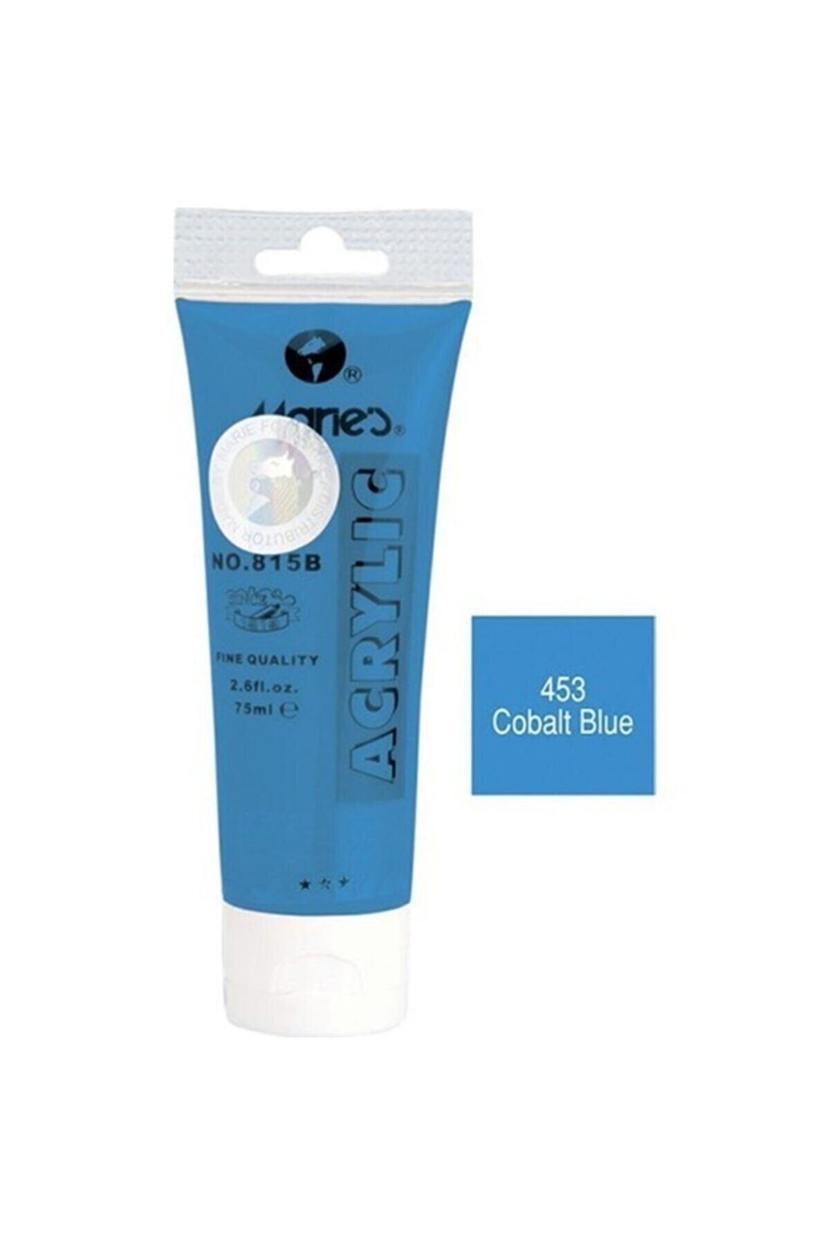 Maries 815-453 Cobalt Blue Akrilik Boya 75ml ( 4 Adet )