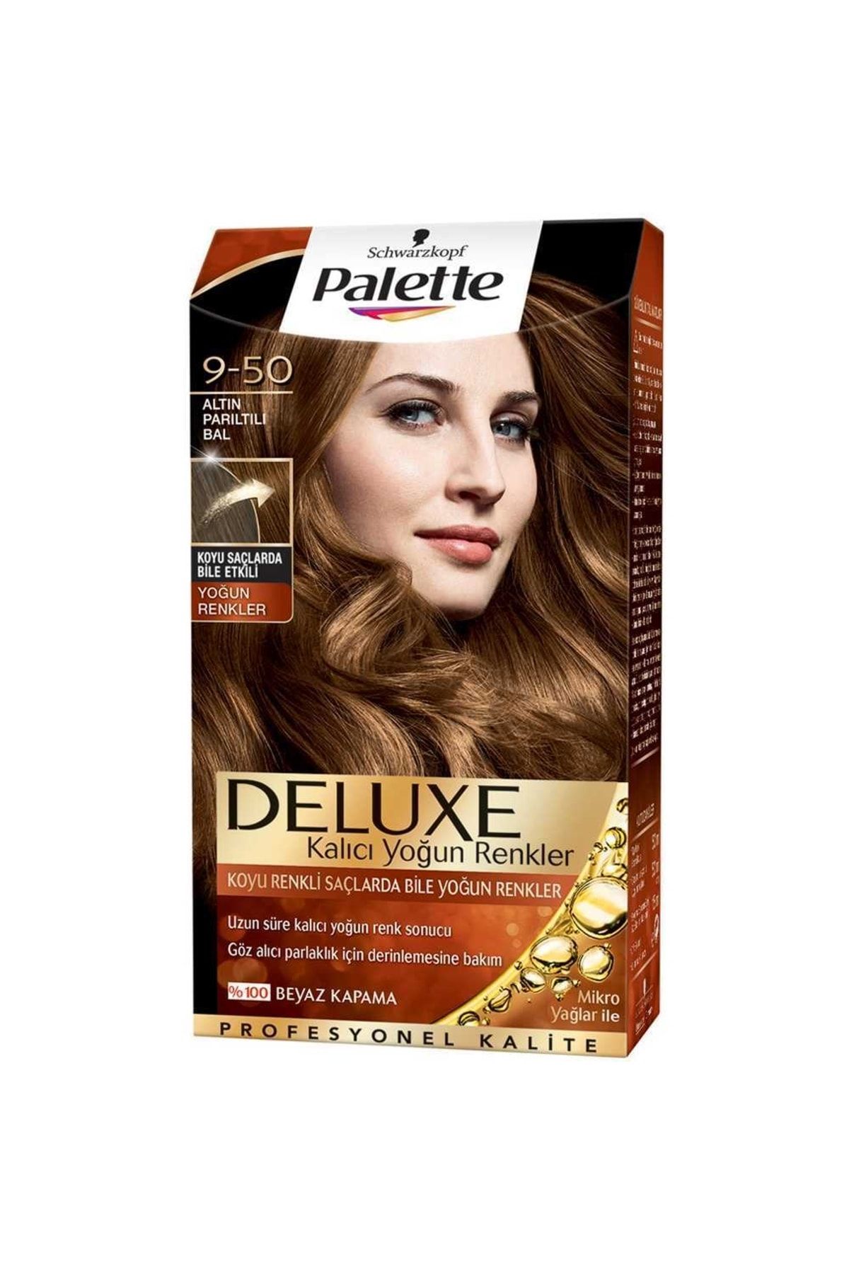 Palette FinDit Palette Saç Boyası 9-50 Altın Parıltılı Bal