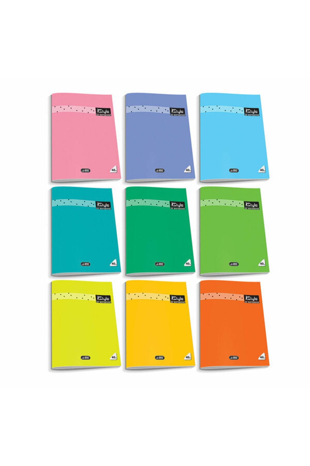 New Style Tel Dikiş Pp.kapak Defter A5 60/1 7421-7322 **1 Adet**