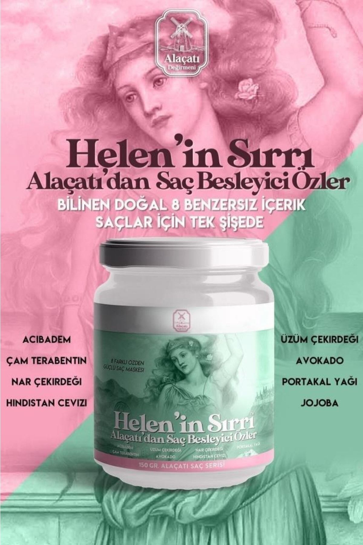 Helen'in Sırrı Saç Besleyici Ve Güçlendirici Özler 150 Gr