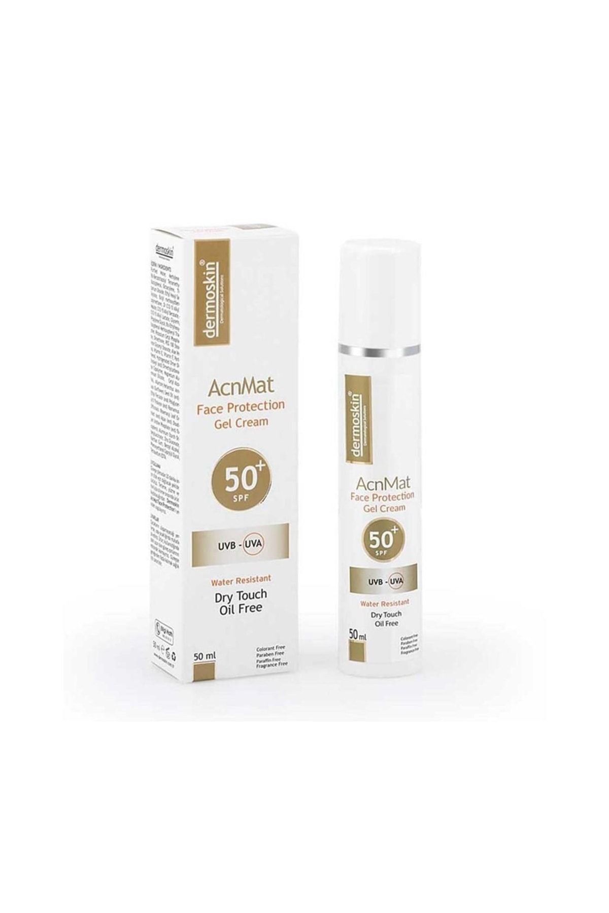 Face Dermoskin Acne Mat Protection Gel Cream Spf 50+ 50 Ml