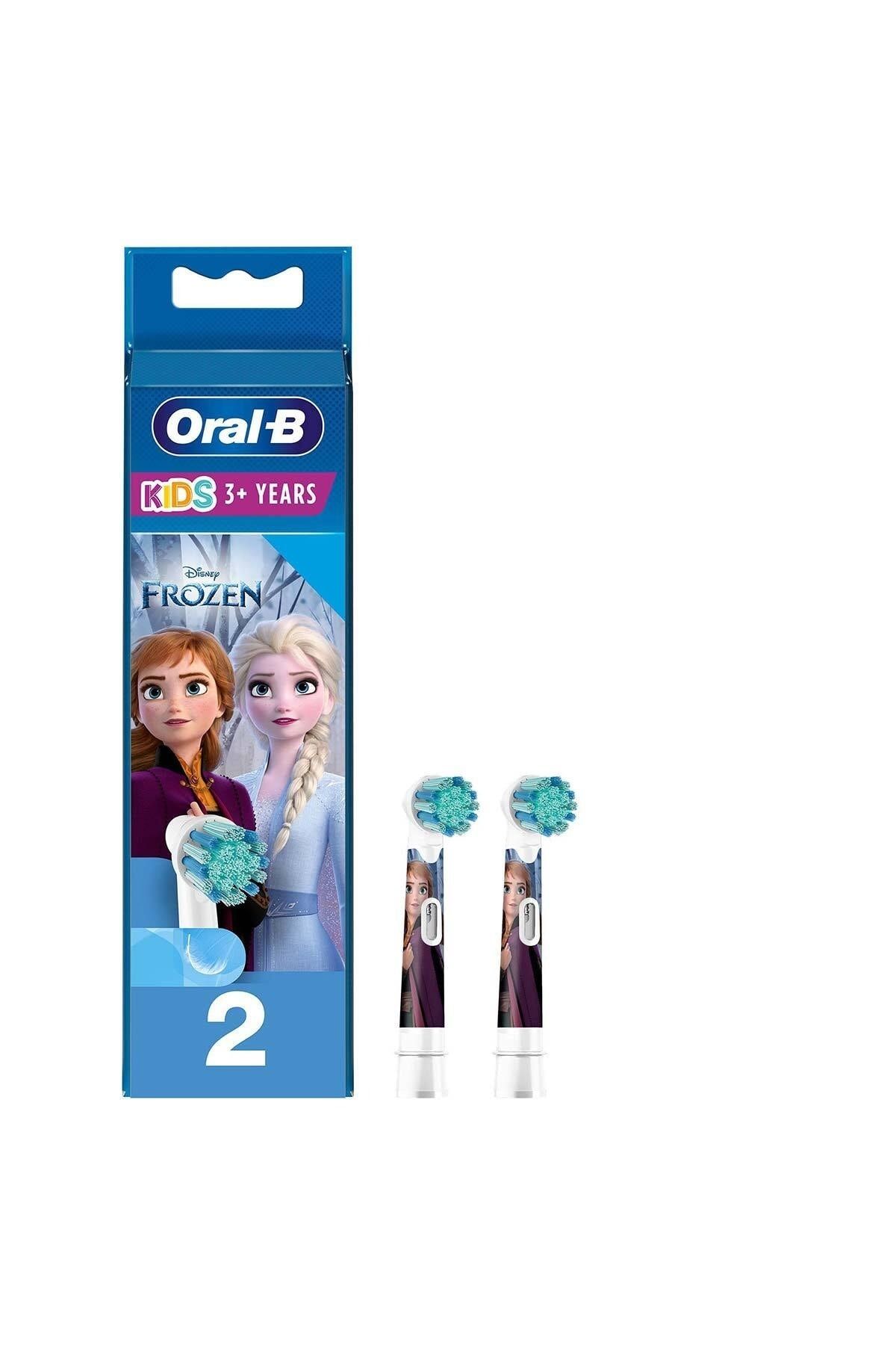 Oral-B Frozen Çocuklar Için 2 Li Diş Fırçası Yedek Başlığı