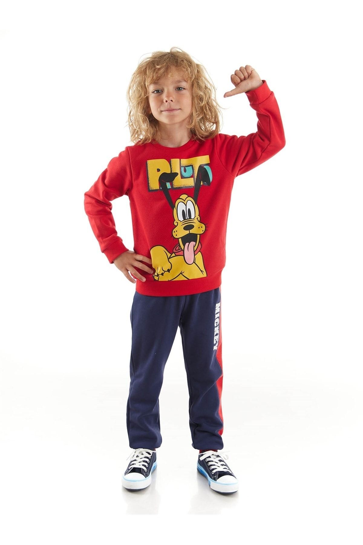 Mickey Mouse Disney Lisanslı Erkek Çocuk Sweatshirt 20070